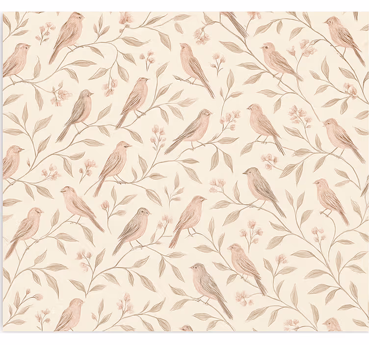 Vintage Bird Trail blind teens - TenStickers