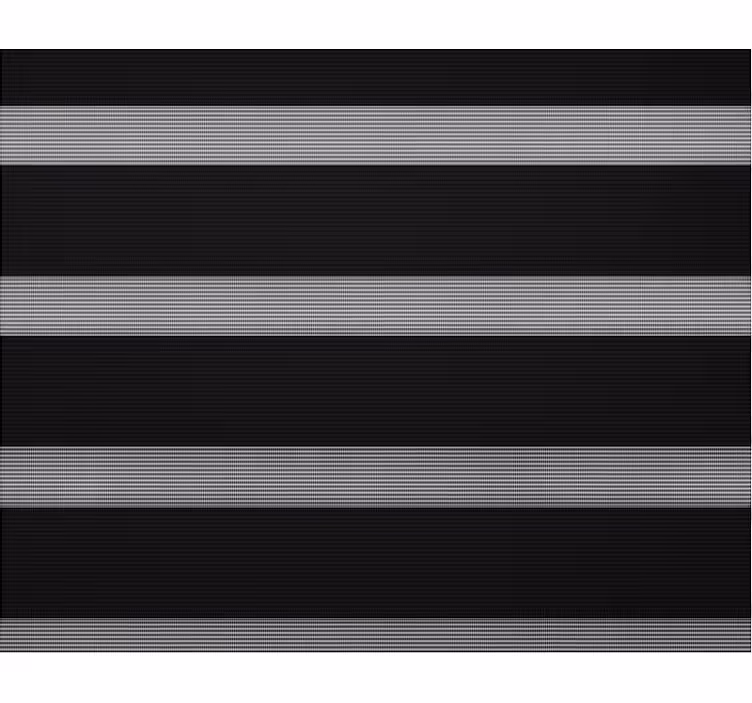 Blind office black sheer striped curtains - TenStickers