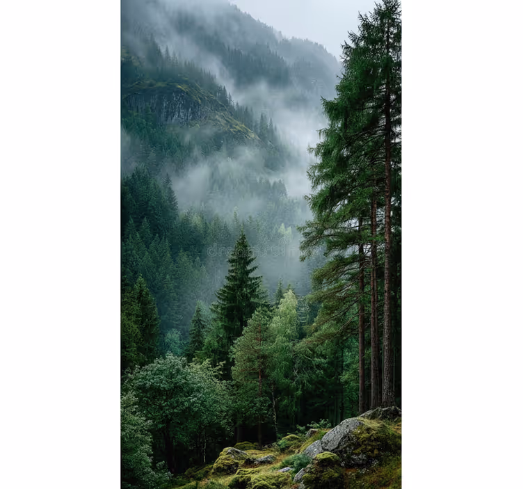 Tree blind the melancholic option - TenStickers