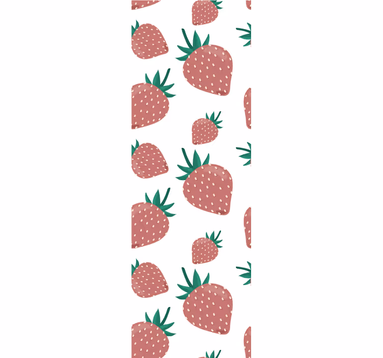 Blind kitchen strawberry design - TenStickers