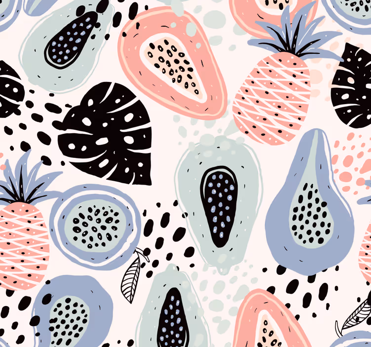 Blind kitchen botanical design - TenStickers