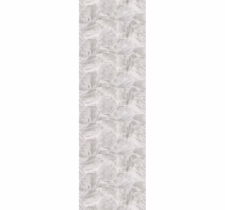 Blind kitchen gold marble hexagonal design - TenStickers