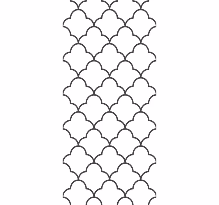 Blind kitchen geometric moroccan design - TenStickers