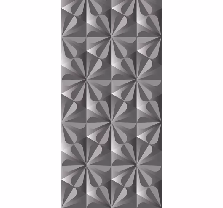Blind kitchen vintage geometric floral design - TenStickers