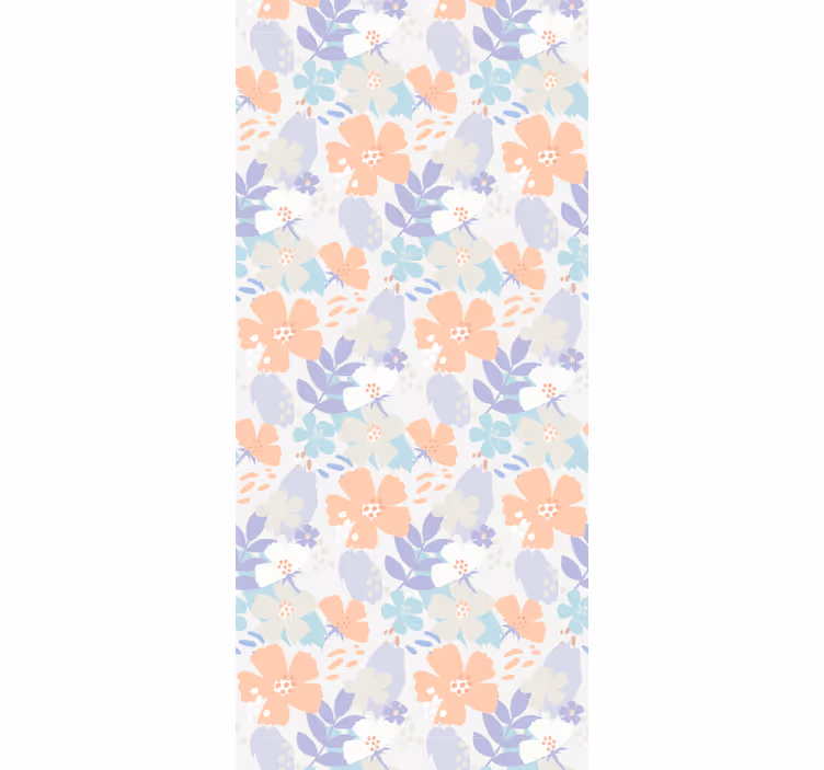 Blind kitchen nordic style original flowers - TenStickers
