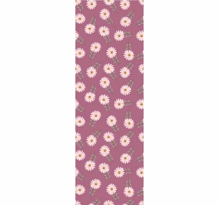 Blind kitchen little pink daisies pattern - TenStickers