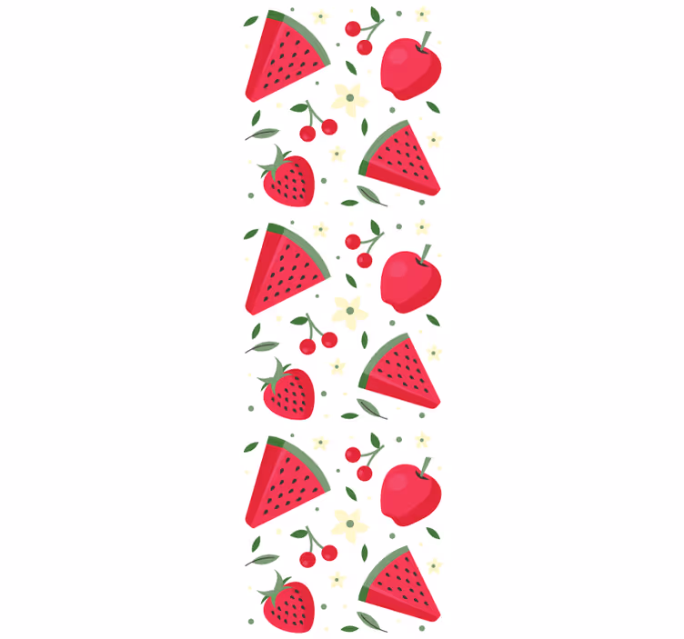 Blind kitchen varied fruit pattern - TenStickers