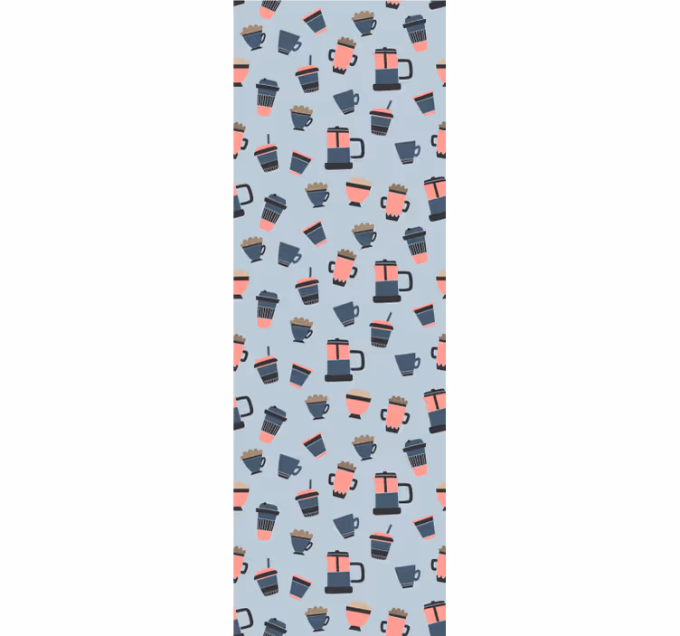 Blind kitchen coffee to-go design - TenStickers
