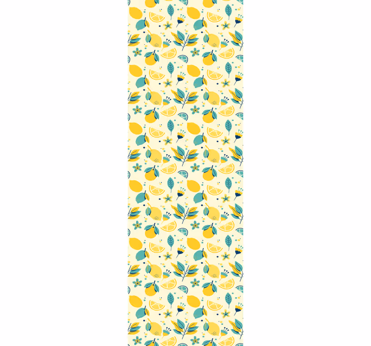 Blind kitchen playful lemons - TenStickers
