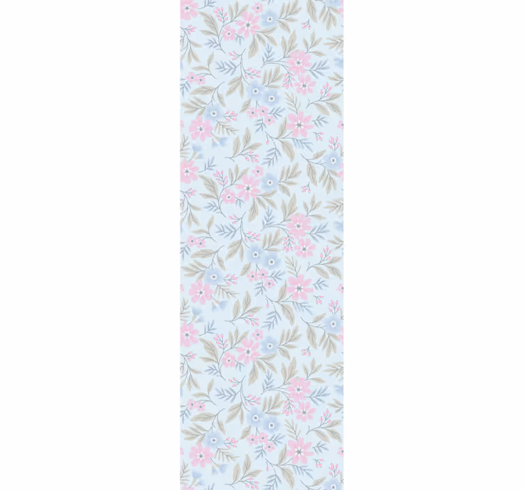 Shabby chic spring dining room blind - TenStickers
