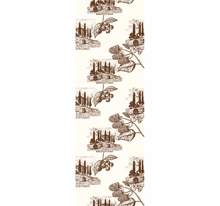 Dining room blind in french provincial country style - TenStickers