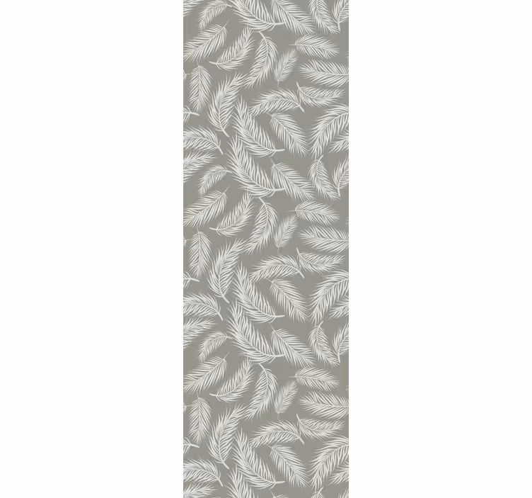 Tropical beige hamptons pattern dining room blind - TenStickers