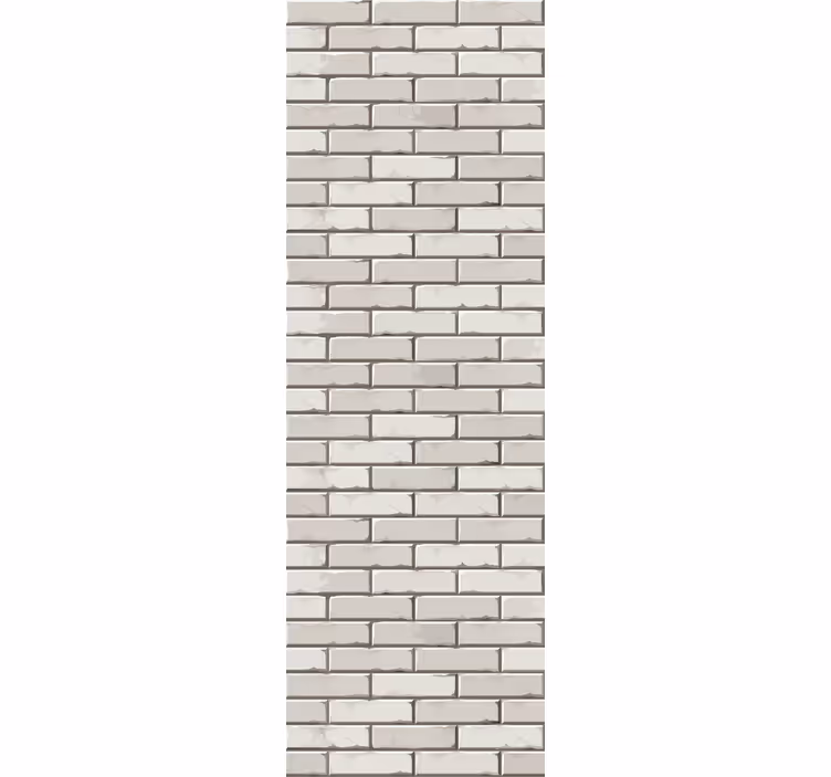 Pale bricks dining room blind - TenStickers