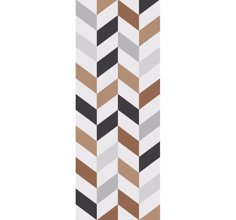 Blind teens abstract chevron design - TenStickers
