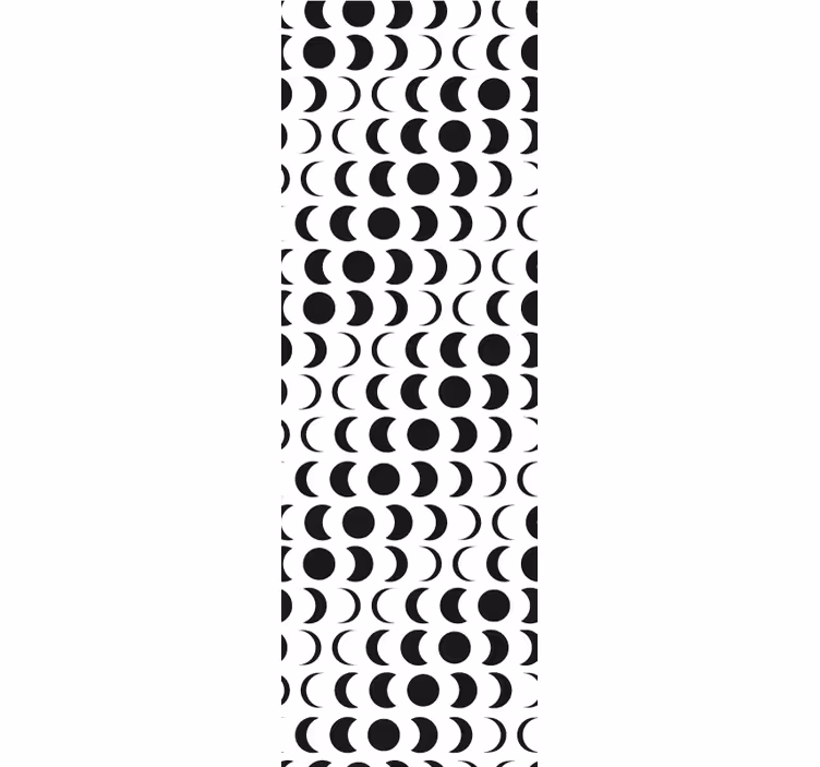 Blind teens minimalistic moon design - TenStickers