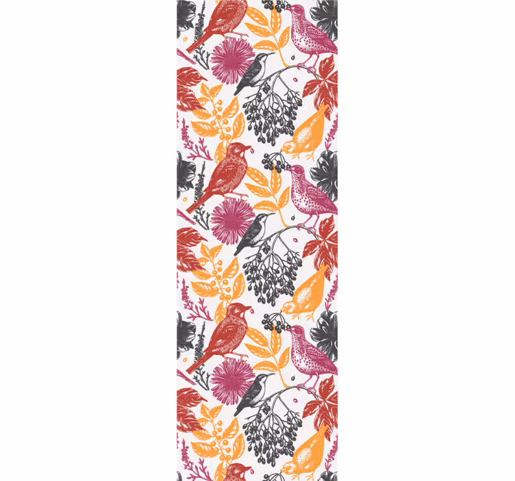 Blind teens wildflower garden pattern - TenStickers