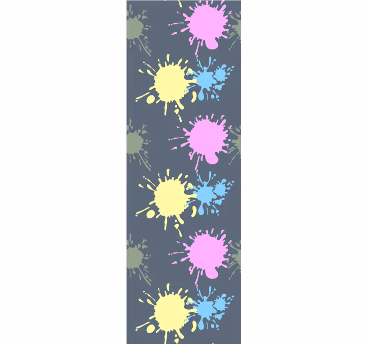 Blind teens multicolored wall decor - TenStickers