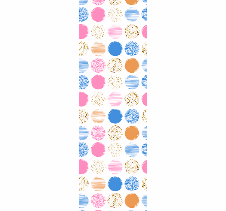 Blind teens coloured dot pattern - TenStickers