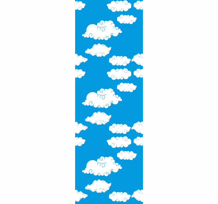 Modern blind clouds in the sky - TenStickers