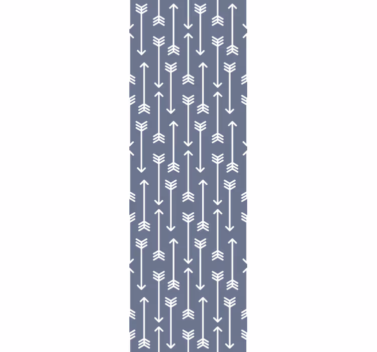 Modern blind with minimalistic arrow stripes - TenStickers