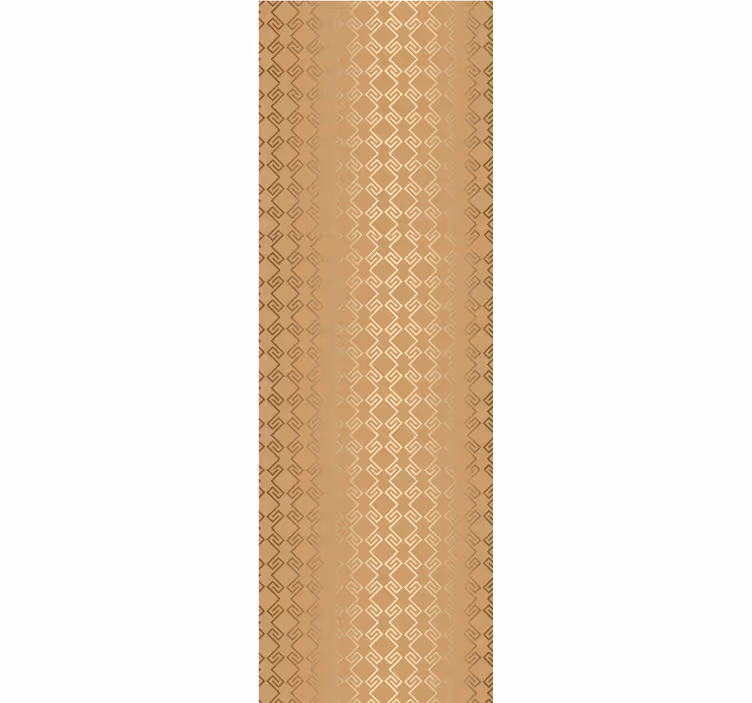 Modern blind eclectic art deco gold columns - TenStickers