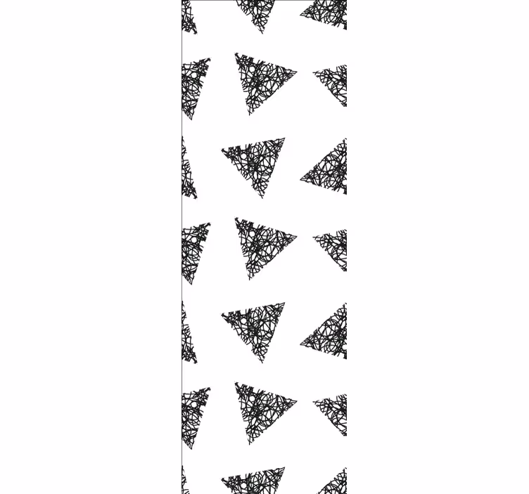 Modern blind with unique weathered pieces pattern - TenStickers