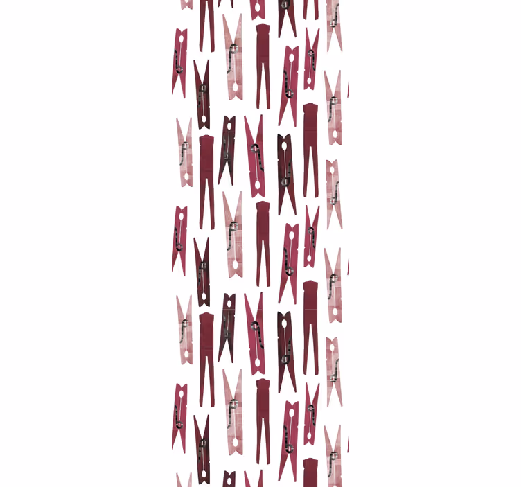 Modern blind laundry clip design - TenStickers