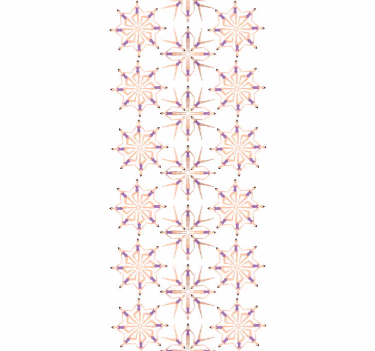 Modern blind with synchronized swimming design - TenStickers