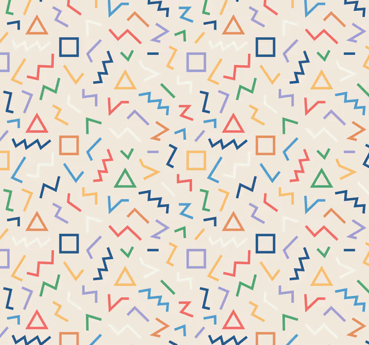 Modern blind beige background with colorful lines - TenStickers