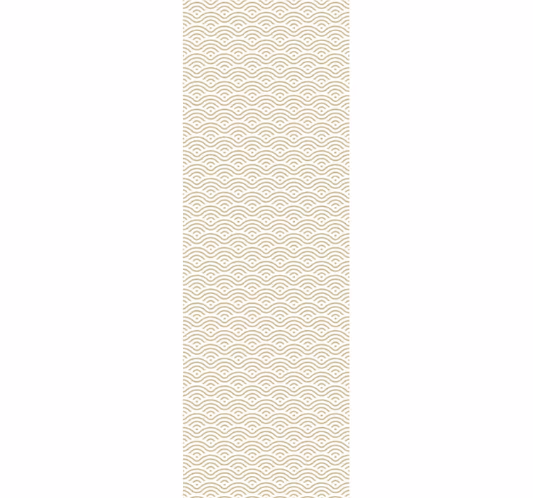Modern blind gentle tranquil waves - TenStickers