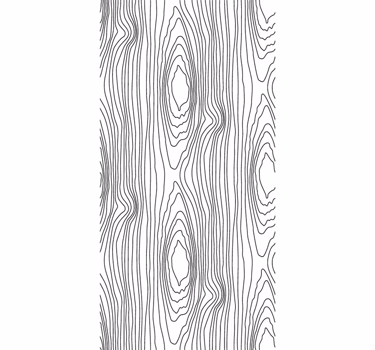 Modern blind with black nature stripes - TenStickers