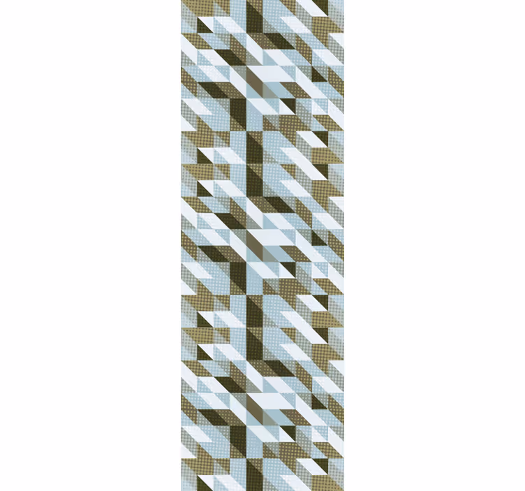 Modern blind with contemporary triangles design - TenStickers