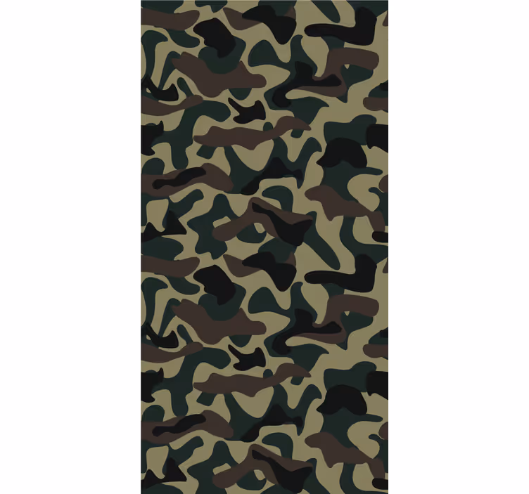 Modern blind with camouflage pattern - TenStickers