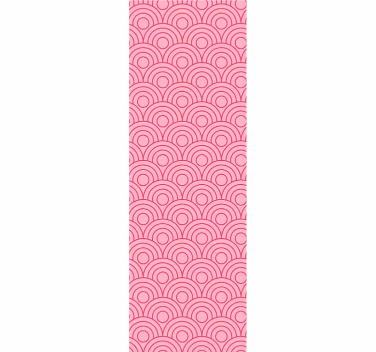 Modern blind in shades of pink - TenStickers