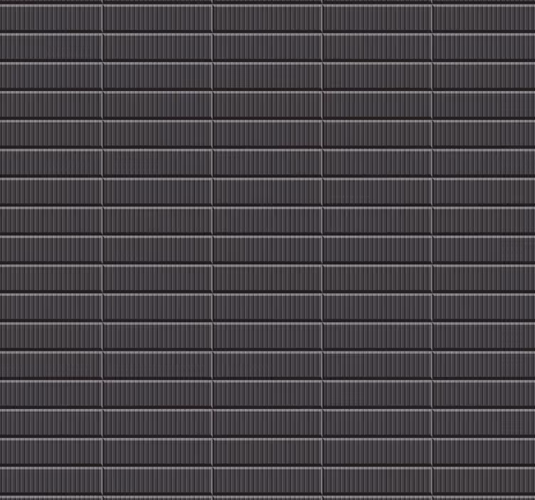 Bathroom blind black tiles 3d design - TenStickers