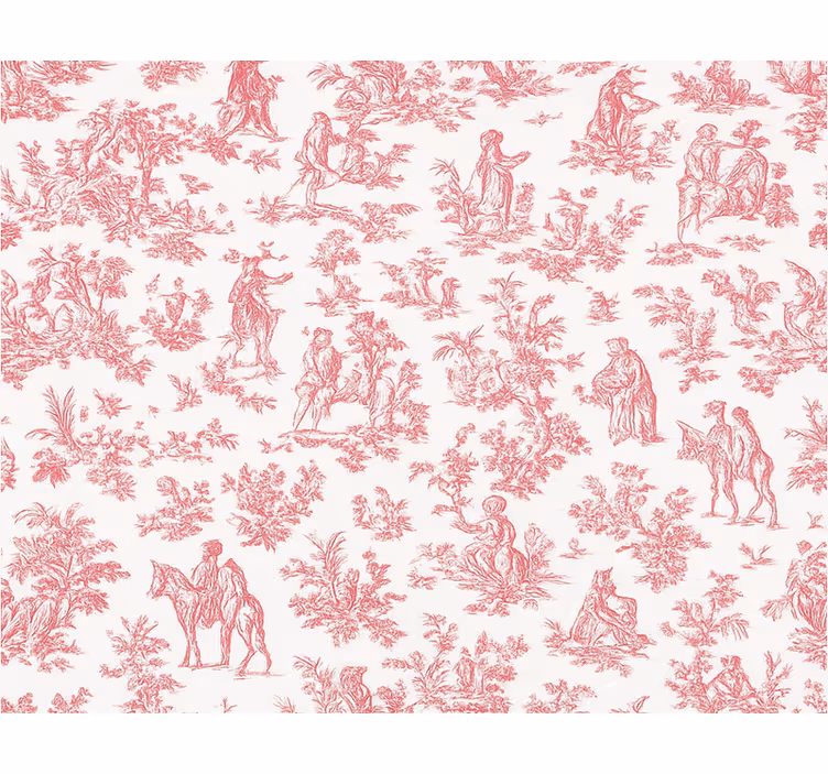 Blind pink vintage country design - TenStickers