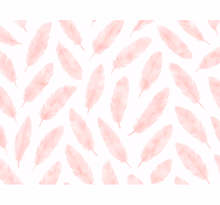 Blind pink pink feather design - TenStickers
