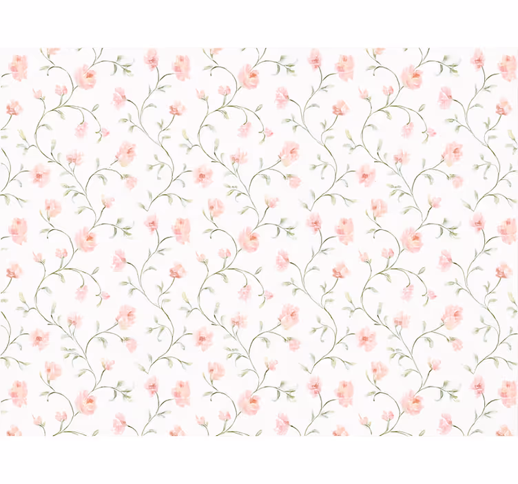 Blind pink botanical blossom - TenStickers