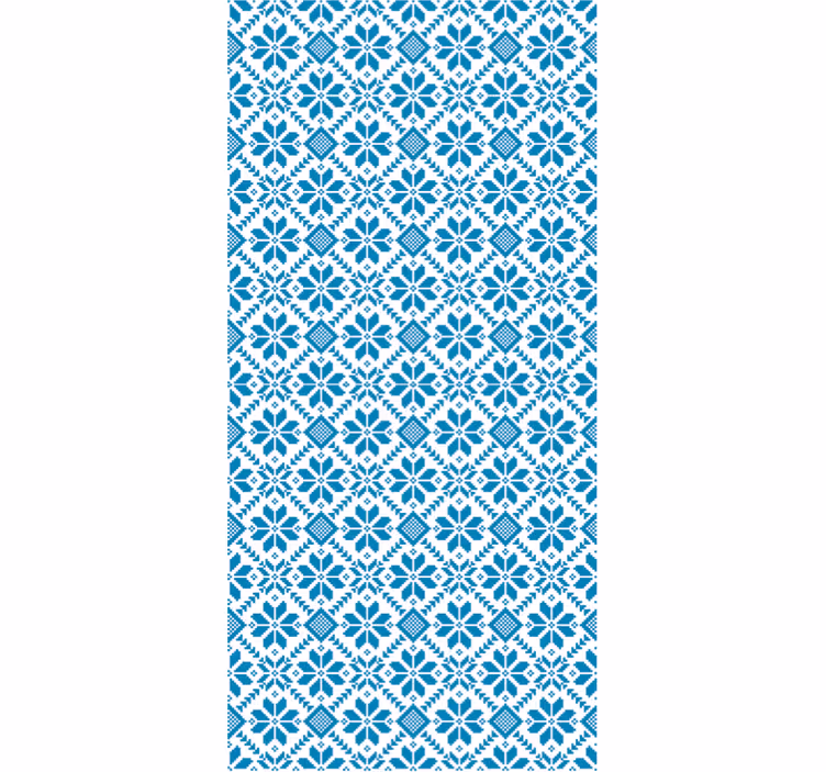 Blind blue azure tile design - TenStickers