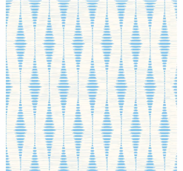 Blind blue light blue rabaul ikat - TenStickers