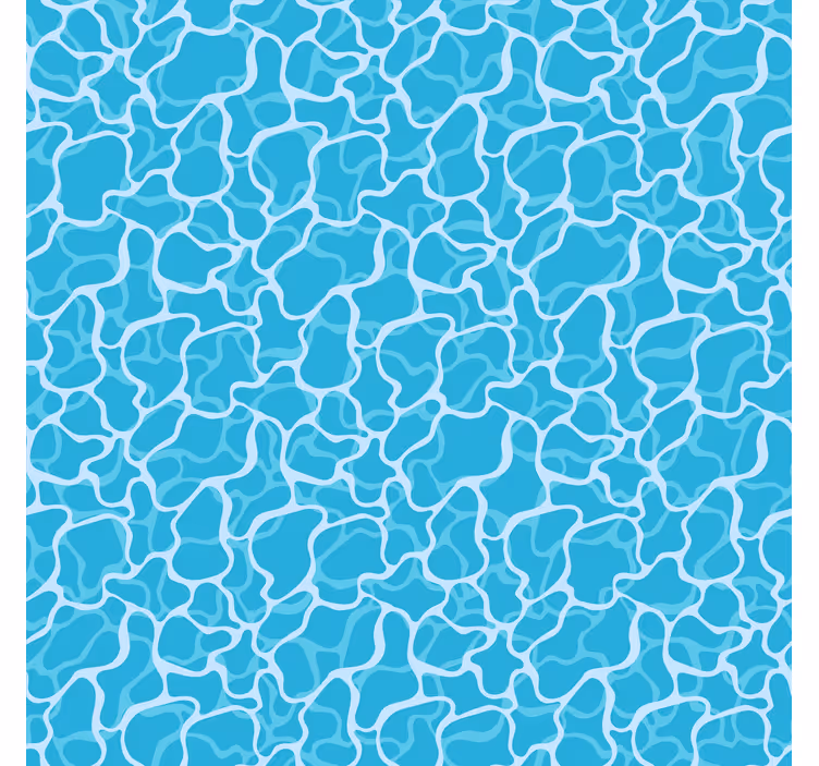 Blind blue fluid abstract designs - TenStickers
