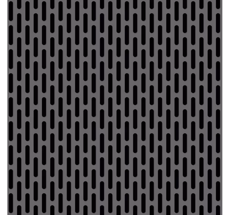 Modern blind with black metal grid design - TenStickers