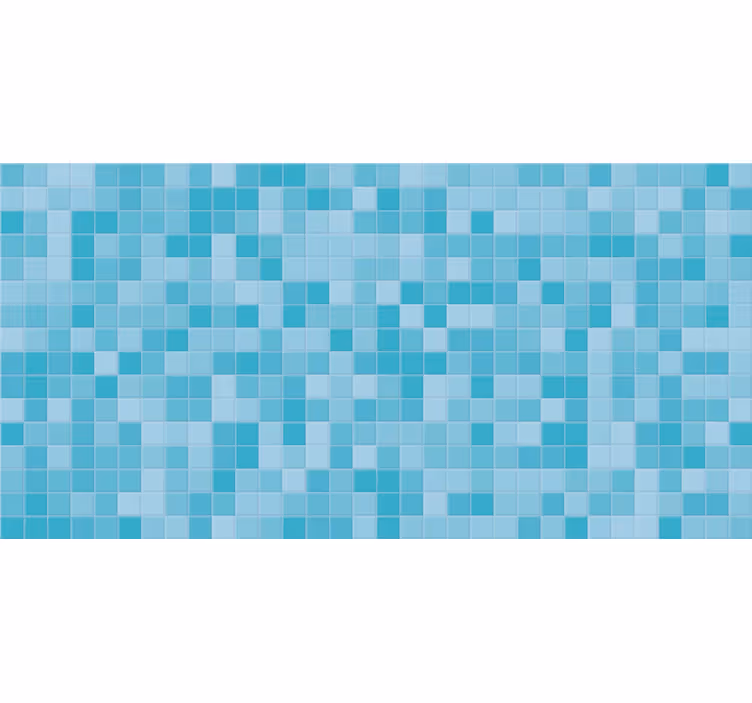 Blind blue venetian style blinds - TenStickers