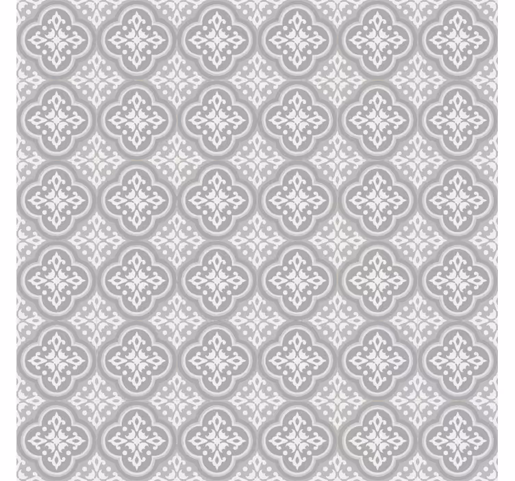 Blind grey gray portuguese tiles - TenStickers