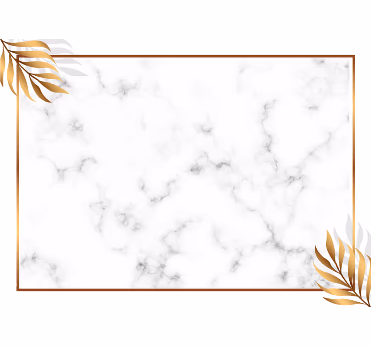 White window blind luxury marble finish - TenStickers