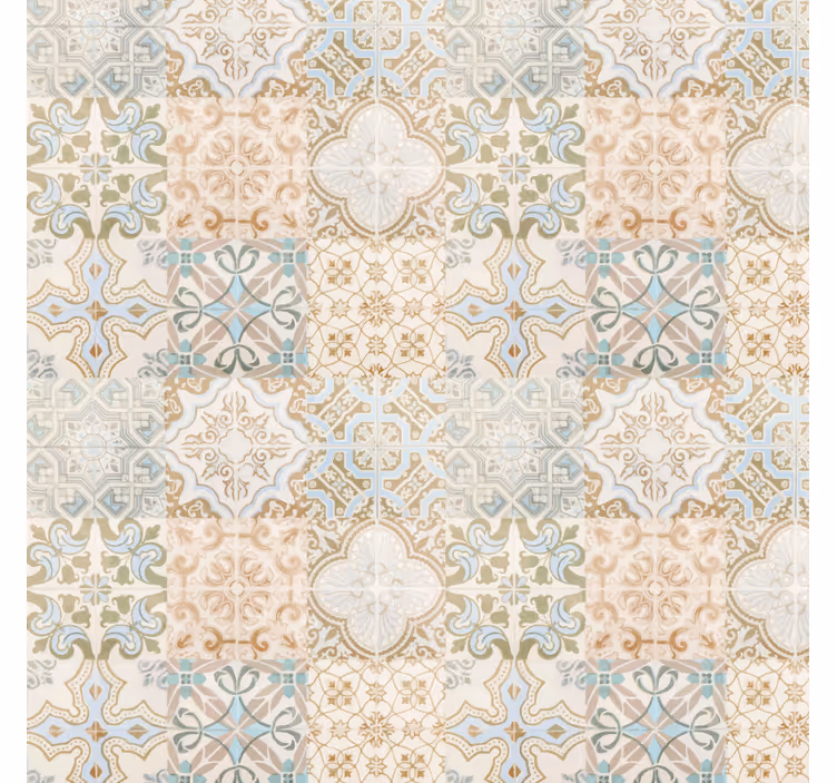 Blind beige vintage spanish design - TenStickers