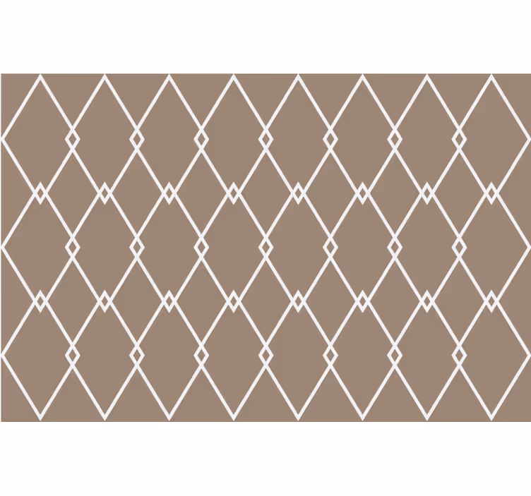 Blind beige kitchen geometric design - TenStickers