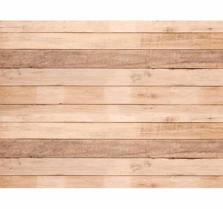 Blind beige wooden planks natural look - TenStickers