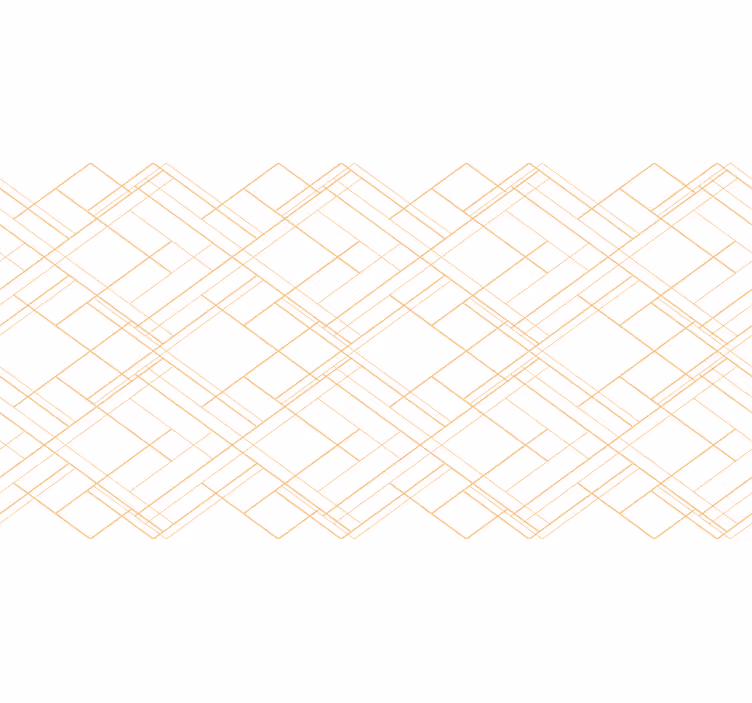 White window blind with geometric lines design - TenStickers