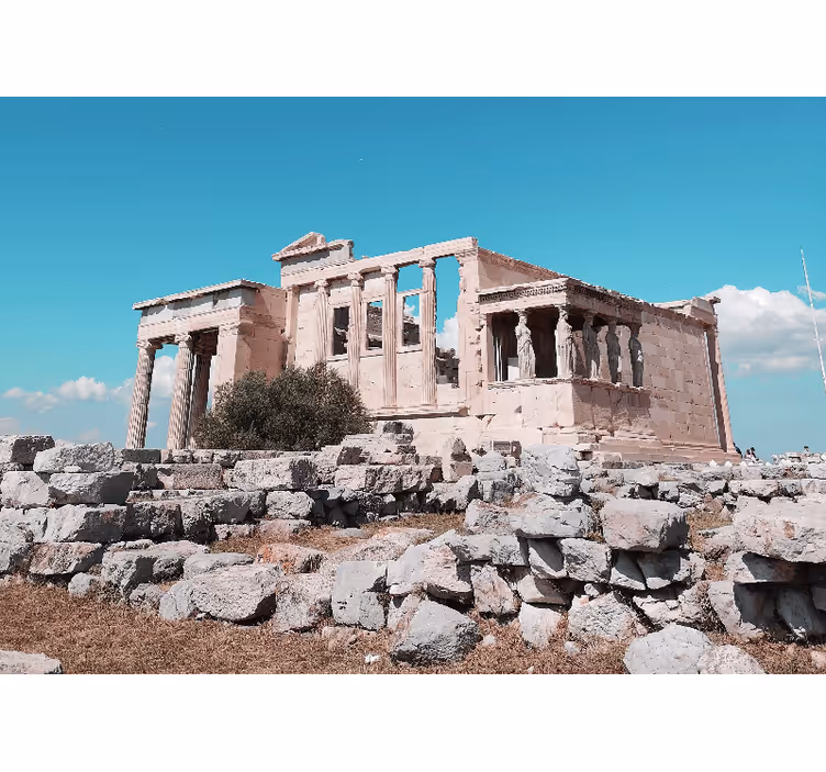 Blind bedroom magnificent acropolis greece design - TenStickers